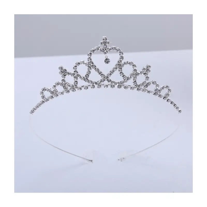 Children's Crown Rhinestone Hairband Dress Accessory