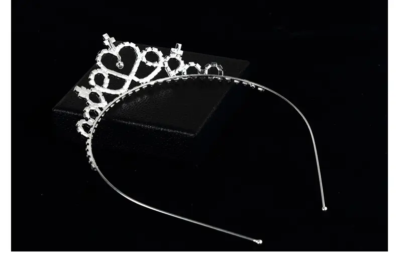 Children's Crown Rhinestone Hairband Dress Accessory — feature 10
