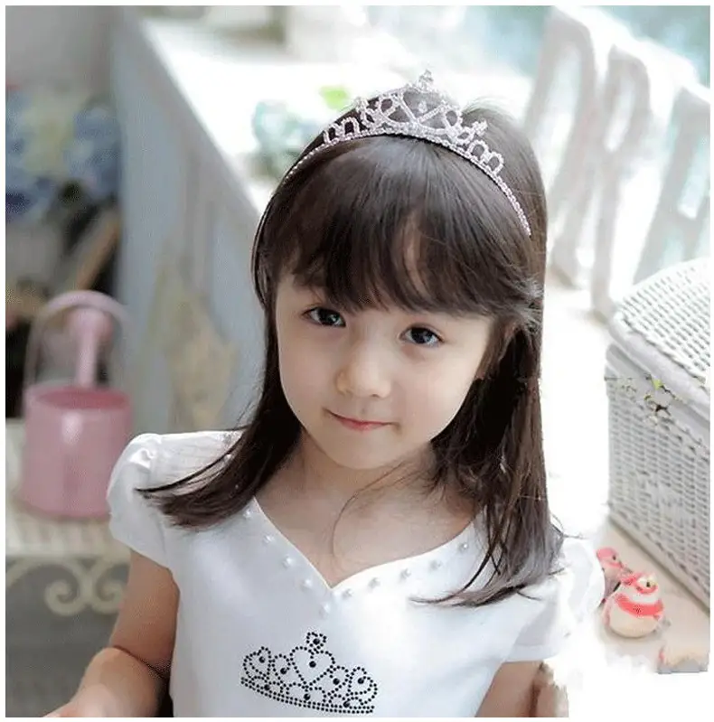 Children's Crown Rhinestone Hairband Dress Accessory — feature 4
