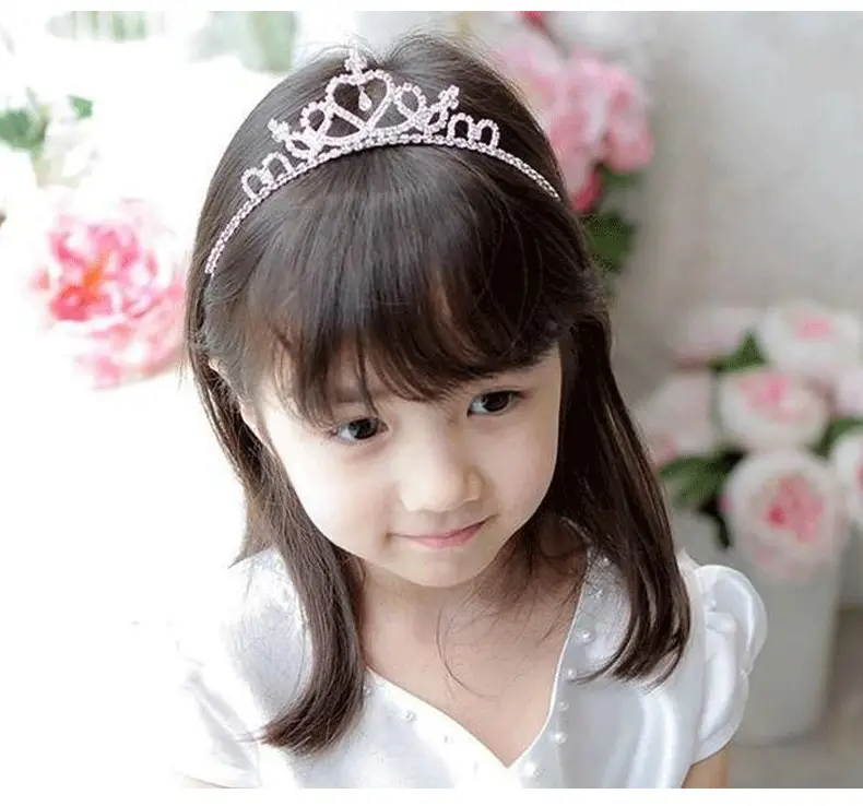Children's Crown Rhinestone Hairband Dress Accessory — feature 9