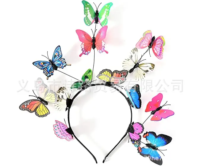 Butterfly Wreath for Women Wedding Hair Accessory - Image 7