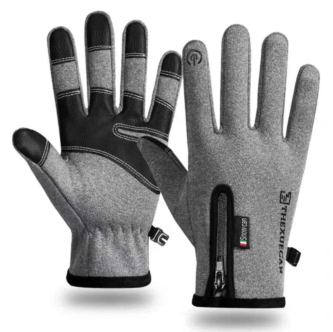Men's Winter Waterproof Finger Touchscreen Gloves