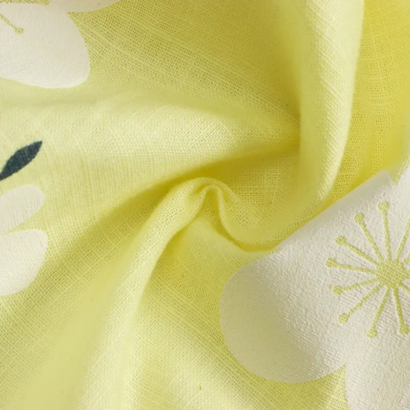 2026 Spring Girls Sleeveless Printed Doll Collar Dress Cotton Linen - Image 10