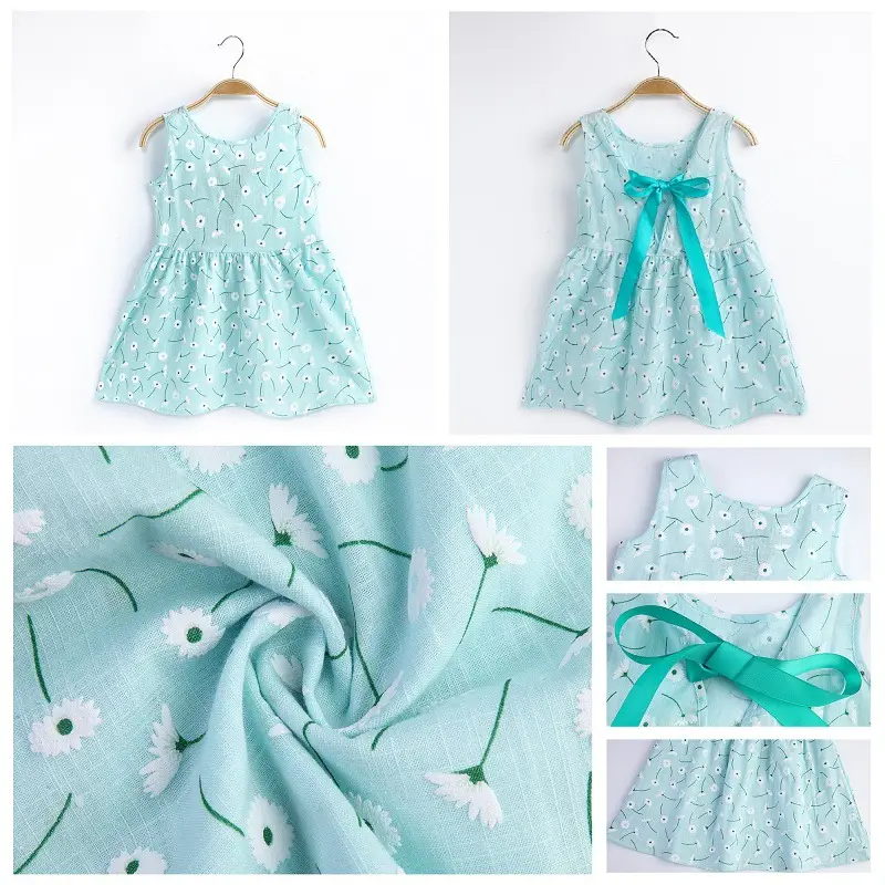 Girls Sleeveless Cherry Print Dress Korean Style — feature 29