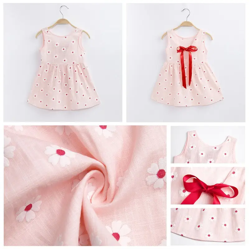 Girls Sleeveless Cherry Print Dress Korean Style — feature 31