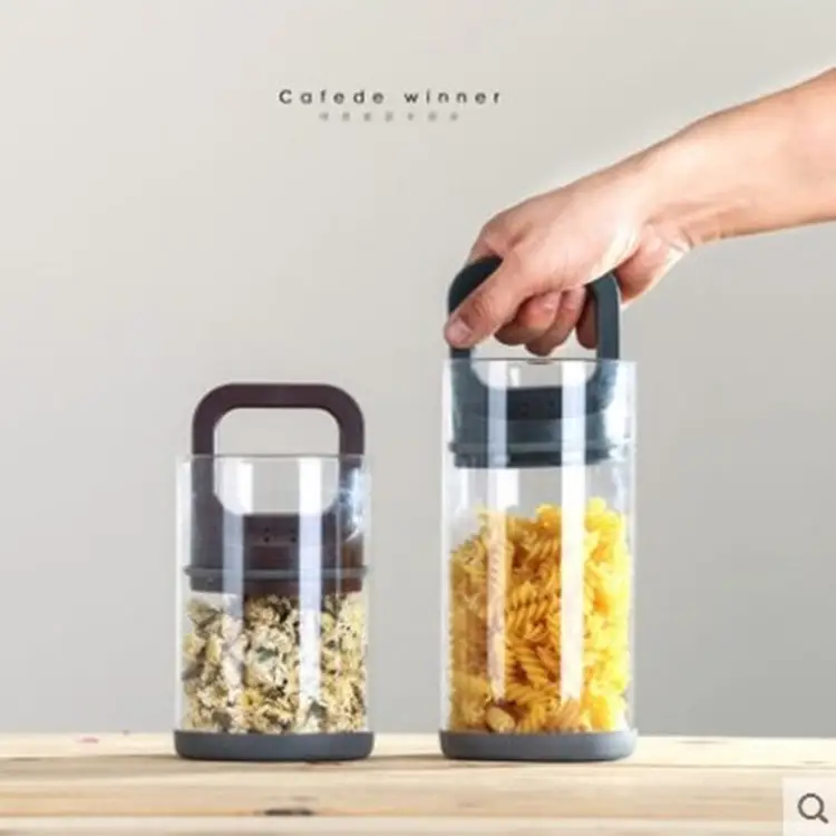 High Borosilicate Candy Jar Vacuum Storage — feature 2
