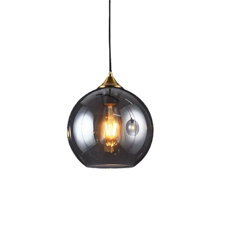 Modern Glass Ball Chandelier for Bedroom or Restaurant - Image 8