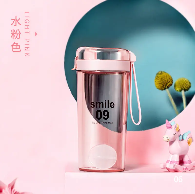 Fuquan Water Cup 400ml Transparent Plastic Cup - Image 3