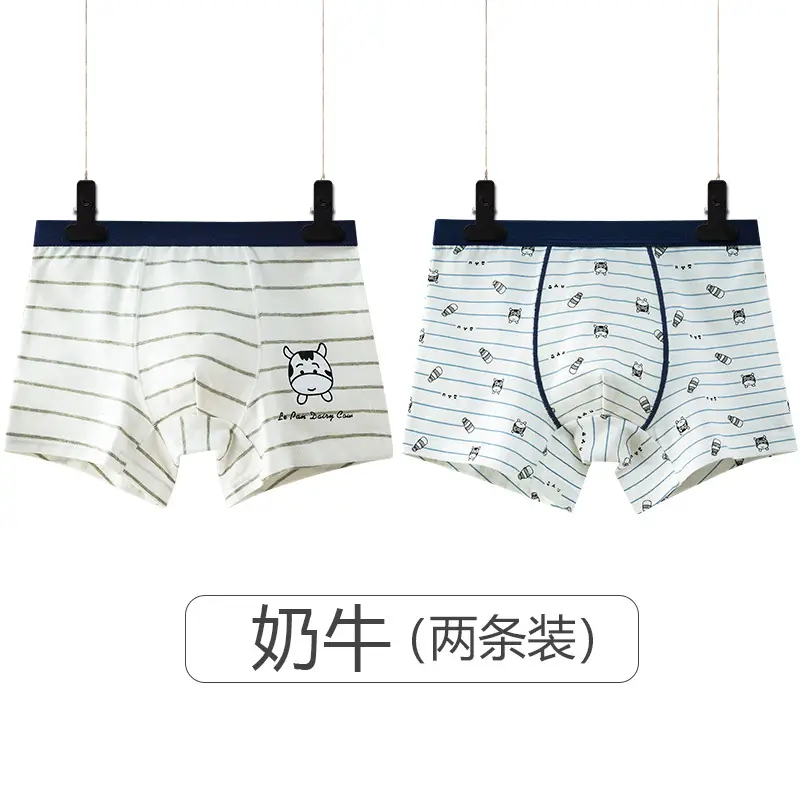 2-4 Boys Cotton Boxer Briefs Cartoon Antibacterial - Image 6