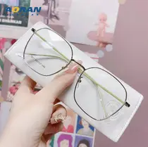 Men's Black Box Frame Glasses TR90 — feature 10