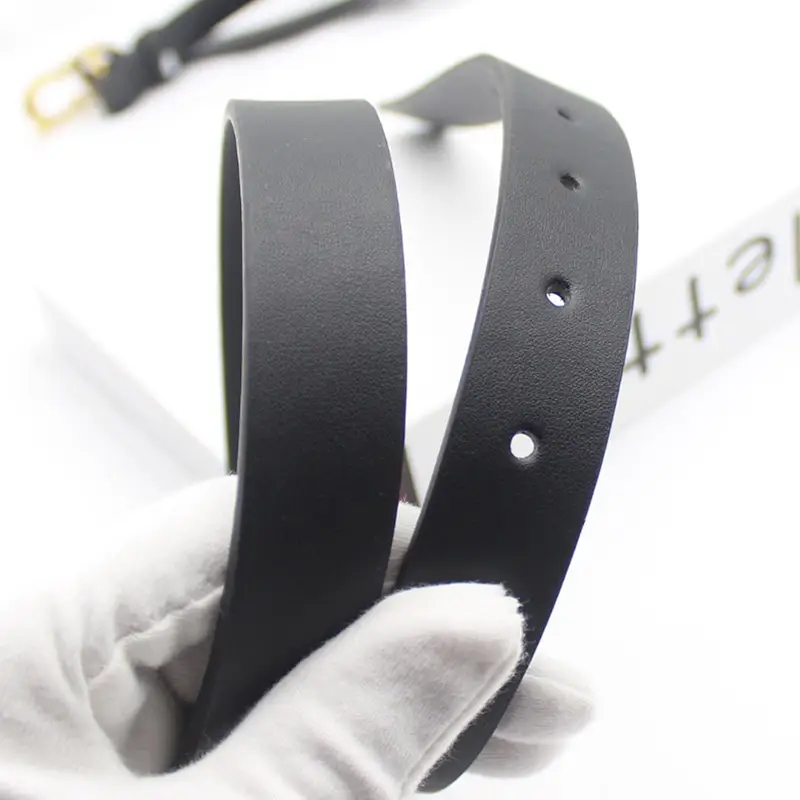 Black European Cd Buckle Belt for Women - Image 6