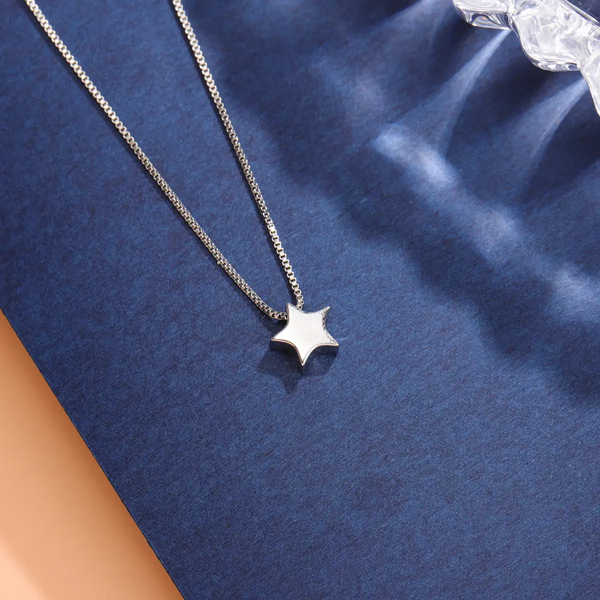 Korean Style Star Pendant Necklace for Women - Image 5