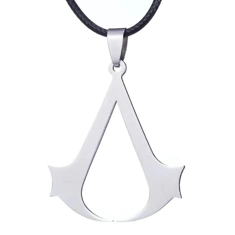Stainless Steel Assassin's Creed Necklace for Fans