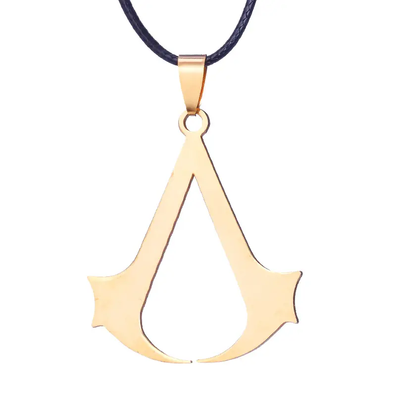Stainless Steel Assassin's Creed Necklace for Fans