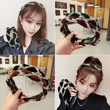 Korean-style Houndstooth Hairband for Women — feature 10