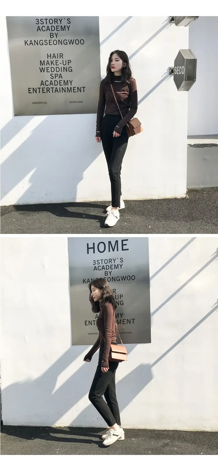 2019 Winter Black Velvet Slim Fit Long Sleeve T-Shirt for Women — feature 12