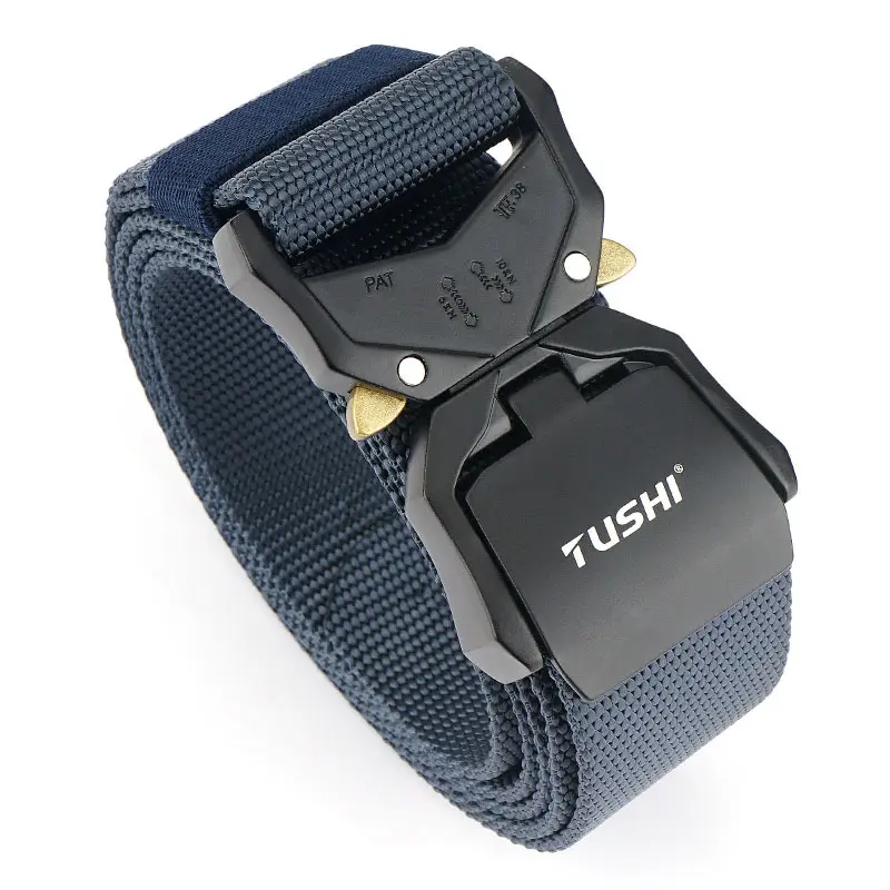 Men Tactical Belt 3.8cm Aluminum Buckle Nylon Belt Cobra Style - Image 4