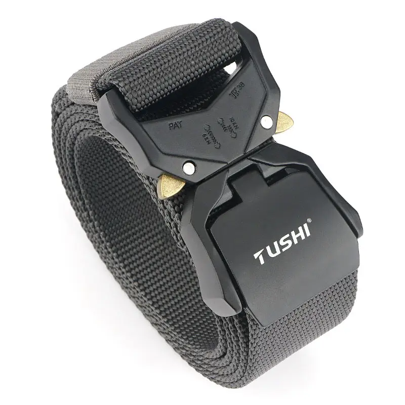 Men Tactical Belt 3.8cm Aluminum Buckle Nylon Belt Cobra Style - Image 5