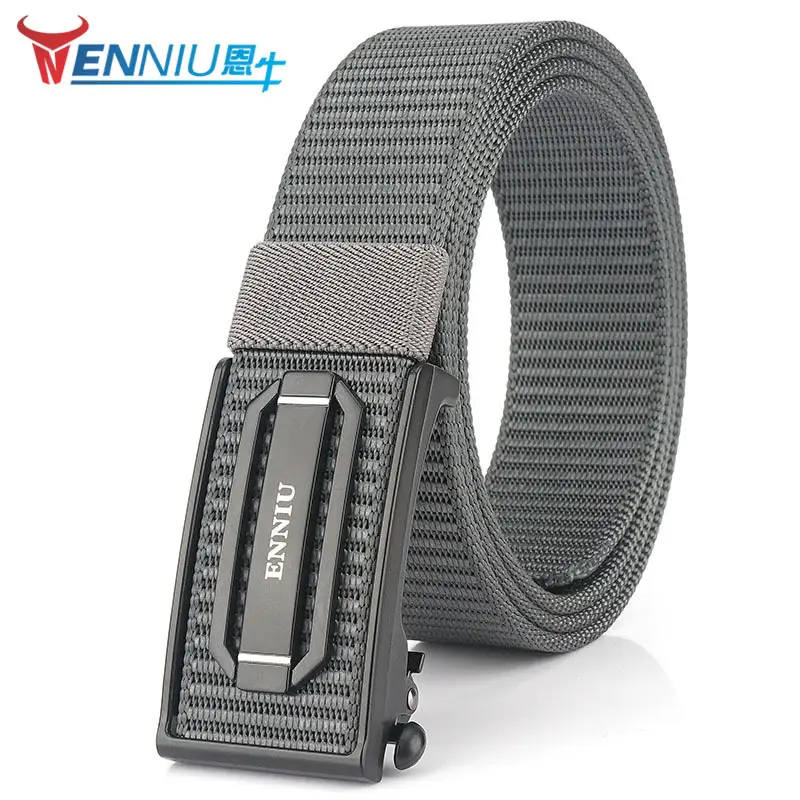 Green Nylon Canvas Belt for Men Students Wholesale - Image 15