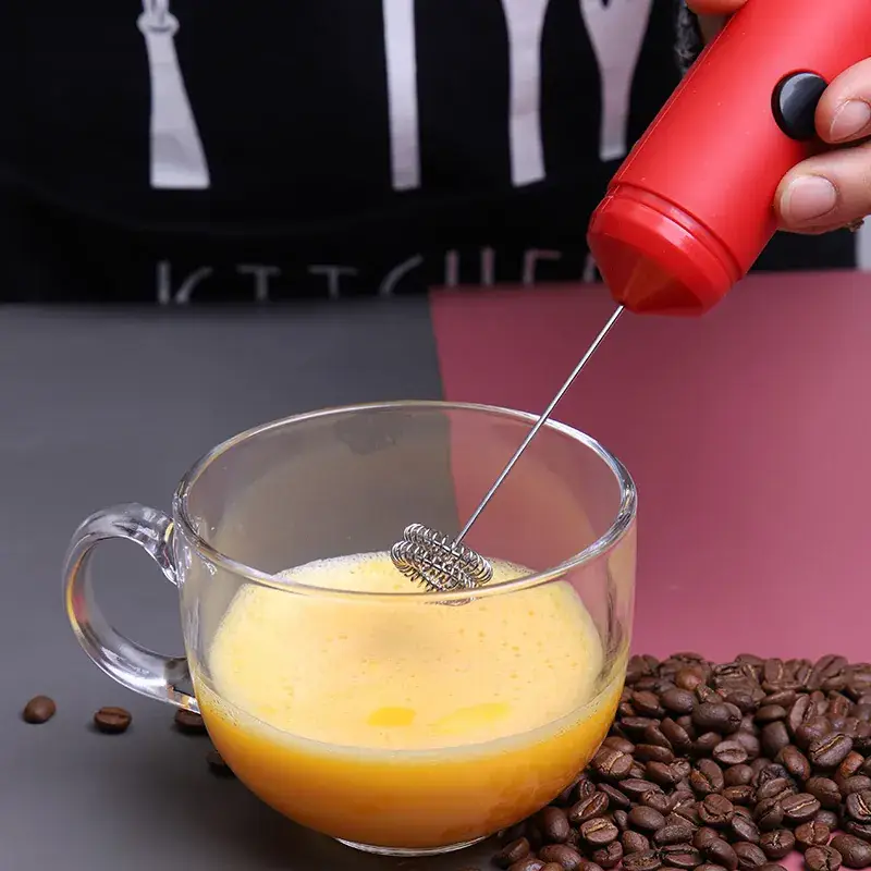 Cross Mirror Egg Beater Stainless Steel Milk Frother - Image 6