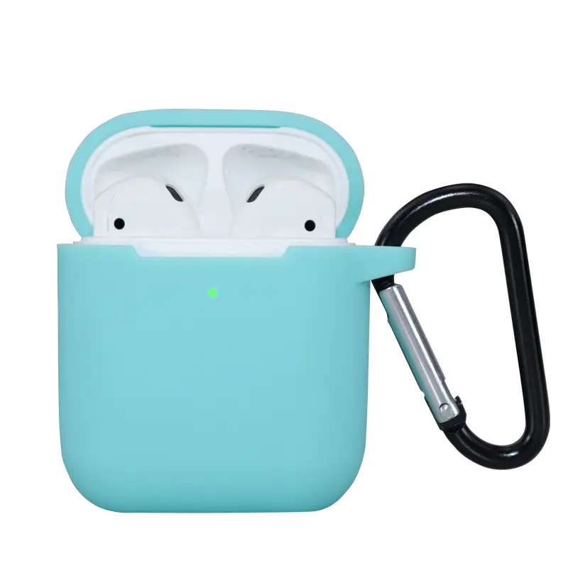 Blue Silicone Airpods Case Universal Bluetooth Headset Protector - Image 10