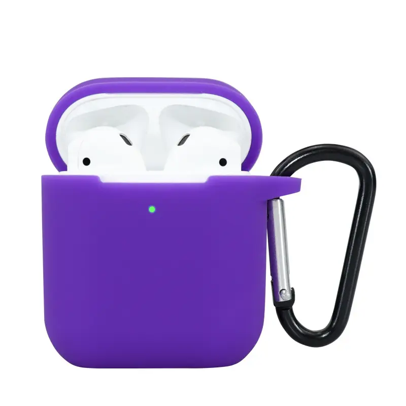 Blue Silicone Airpods Case Universal Bluetooth Headset Protector - Image 17