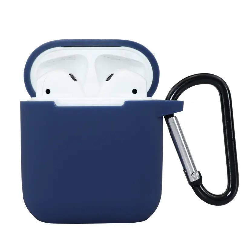 Blue Silicone Airpods Case Universal Bluetooth Headset Protector - Image 8