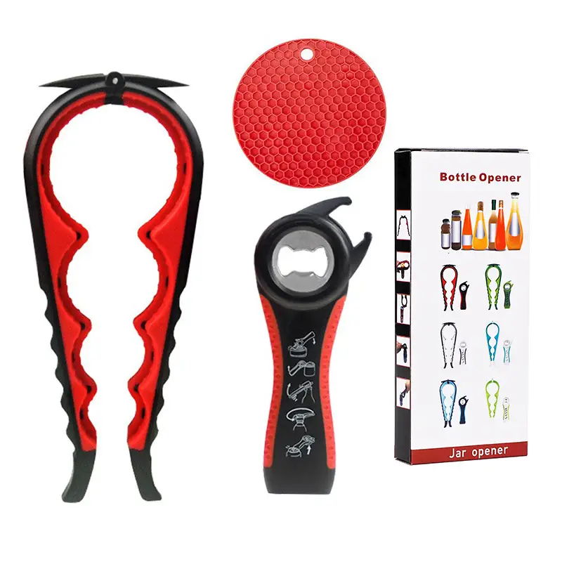 New three-piece black and red