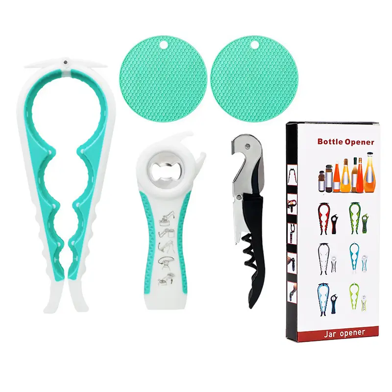 New five-piece white lake green