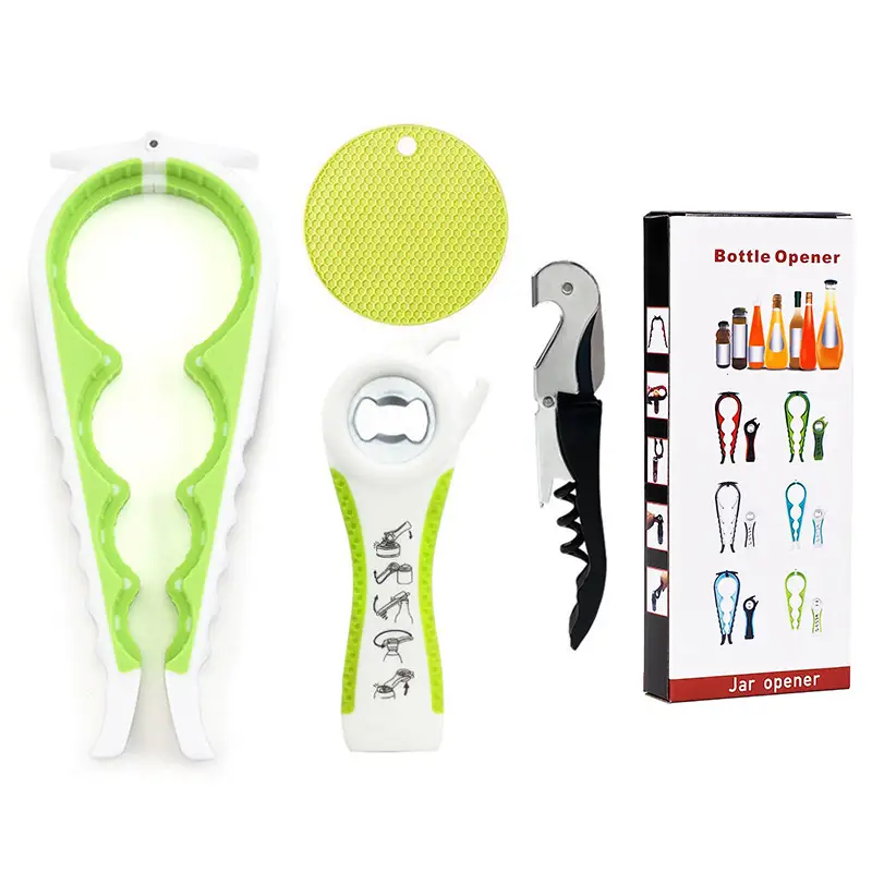 Factory Direct New Can Opener Set Five-in-One Beer Bottle Opener Four-in-One Bottle Opener - Image 9