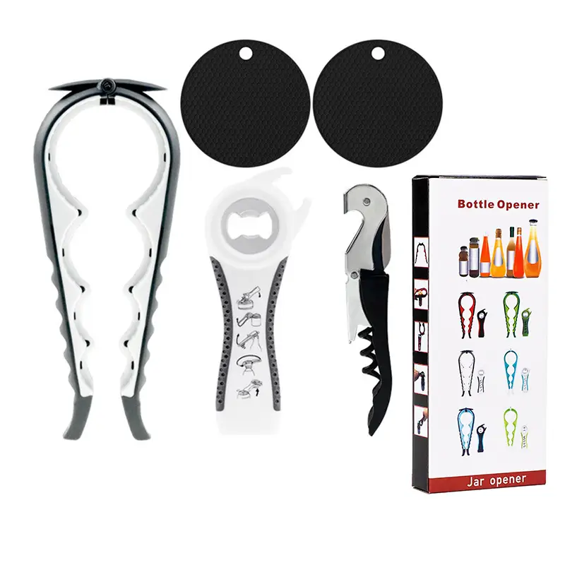 Factory Direct New Can Opener Set Five-in-One Beer Bottle Opener Four-in-One Bottle Opener - Image 4