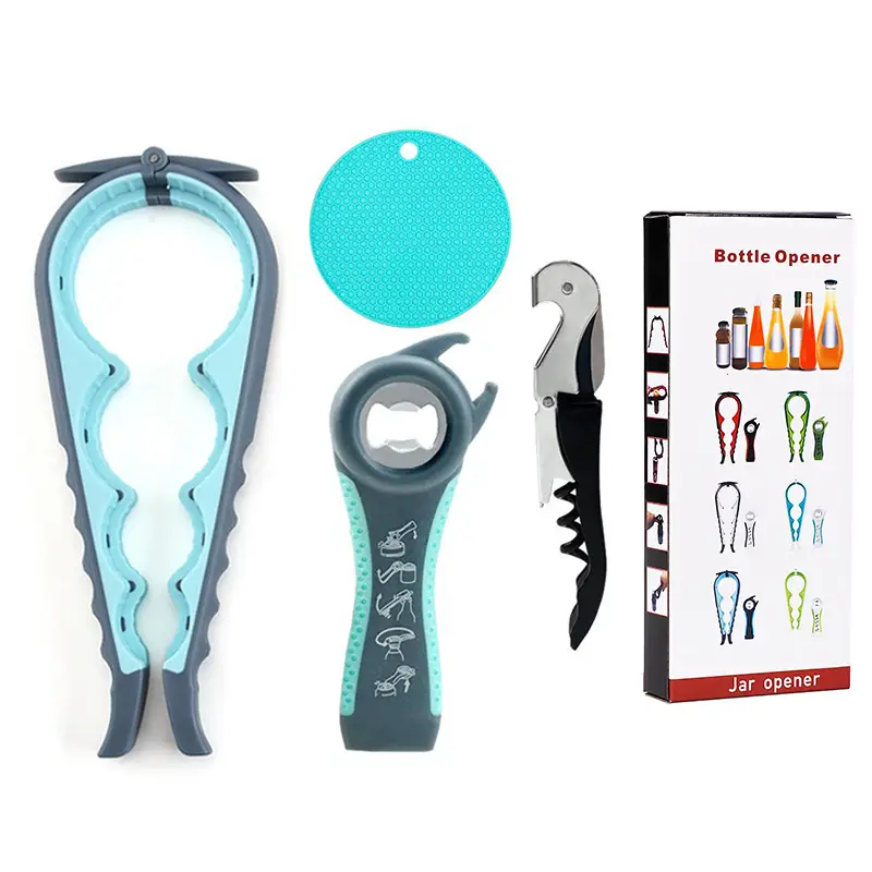 Factory Direct New Can Opener Set Five-in-One Beer Bottle Opener Four-in-One Bottle Opener - Image 8