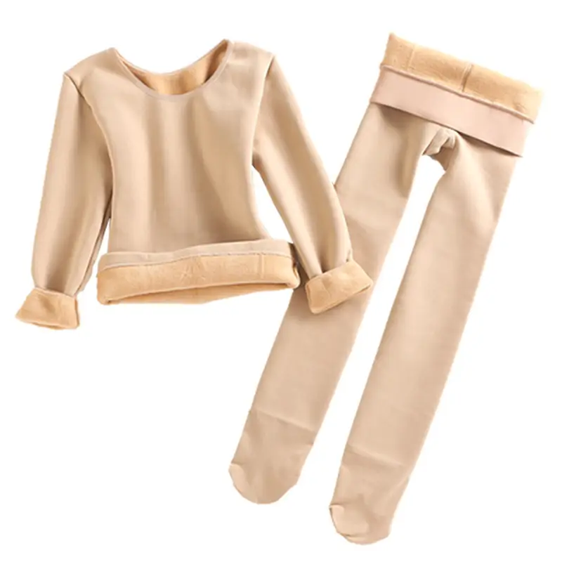 Winter Fleece Kids Ballet Underwear Fleshy Fleece