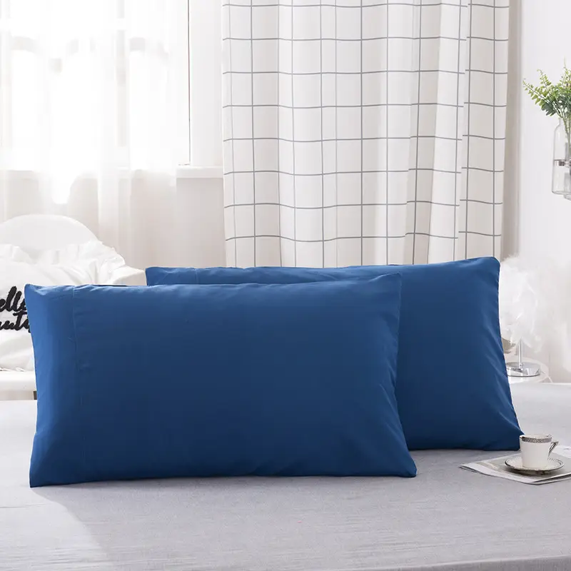 United Road Cross-Border Solid Blue Pillowcase 10x10 - Image 15