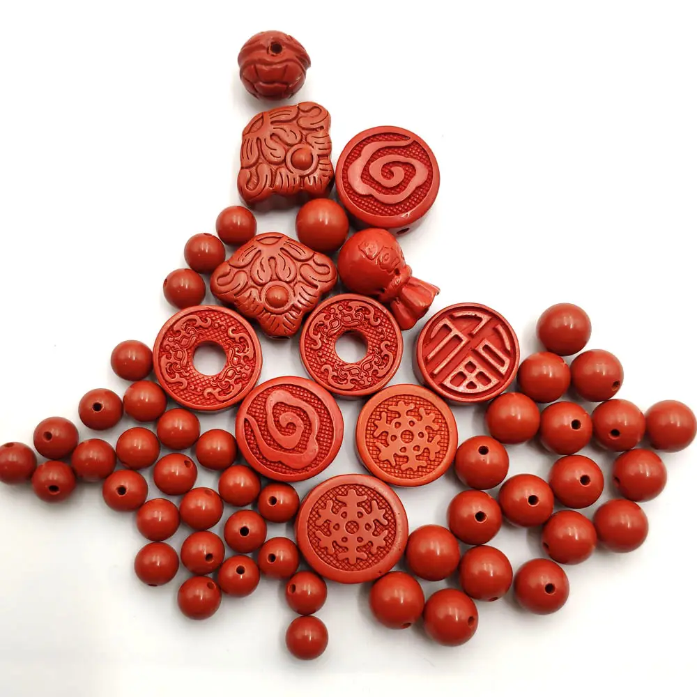 Cinnabar Heart Sutra Blessing Bracelets Wholesale — feature 1