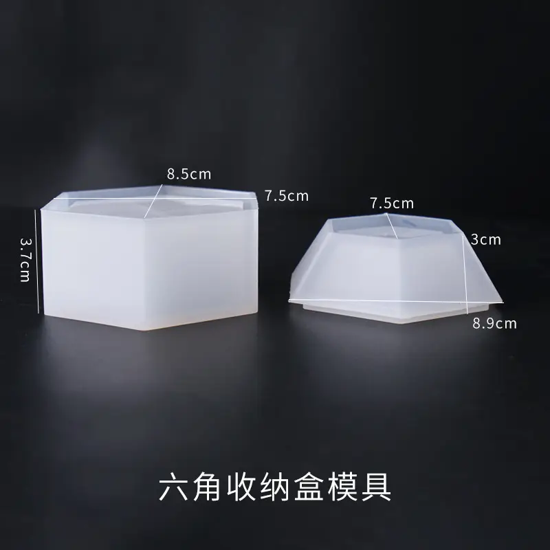 Hexagon Storage Box Mold for Jewelry & Gift Use - Image 3