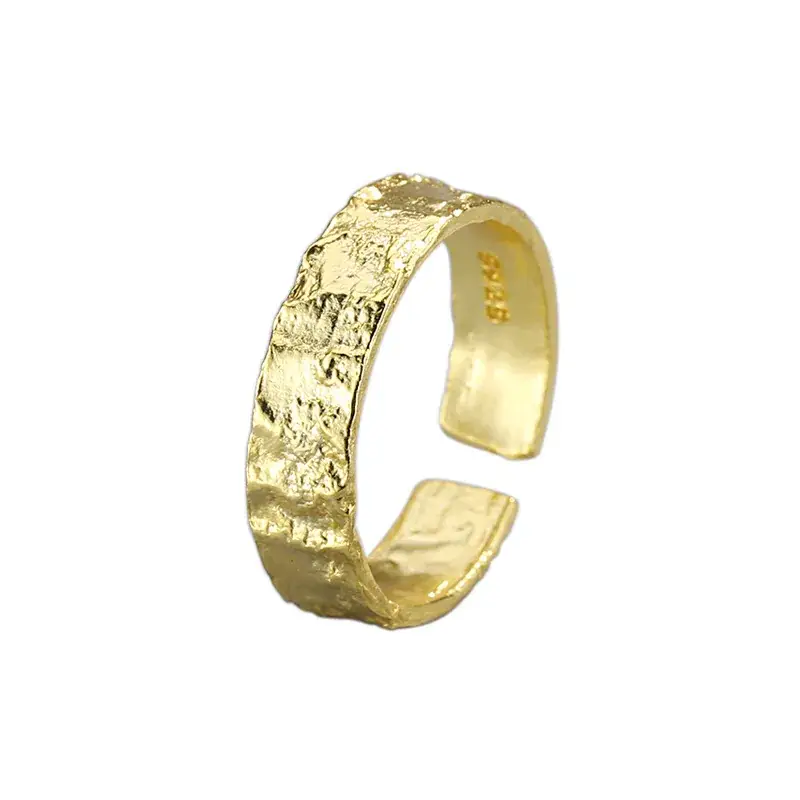 Women's Pleated Tin Ring with Paper Opening Design - Image 5