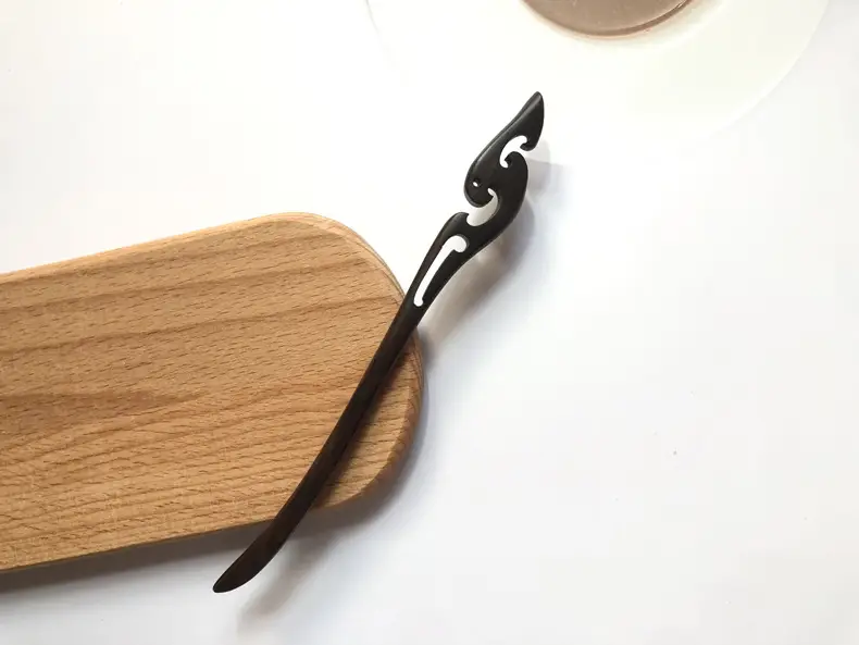 Antique Butterfly Hairpin Wooden Hairpin Accessories — feature 8