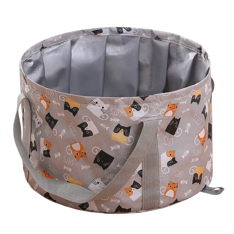 Travel Portable Baby Baby Bath Basket Large Capacity Foldable - Image 19