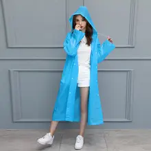Children's Grey Raincoat Poncho Set EVA Hooded Coat — feature 9