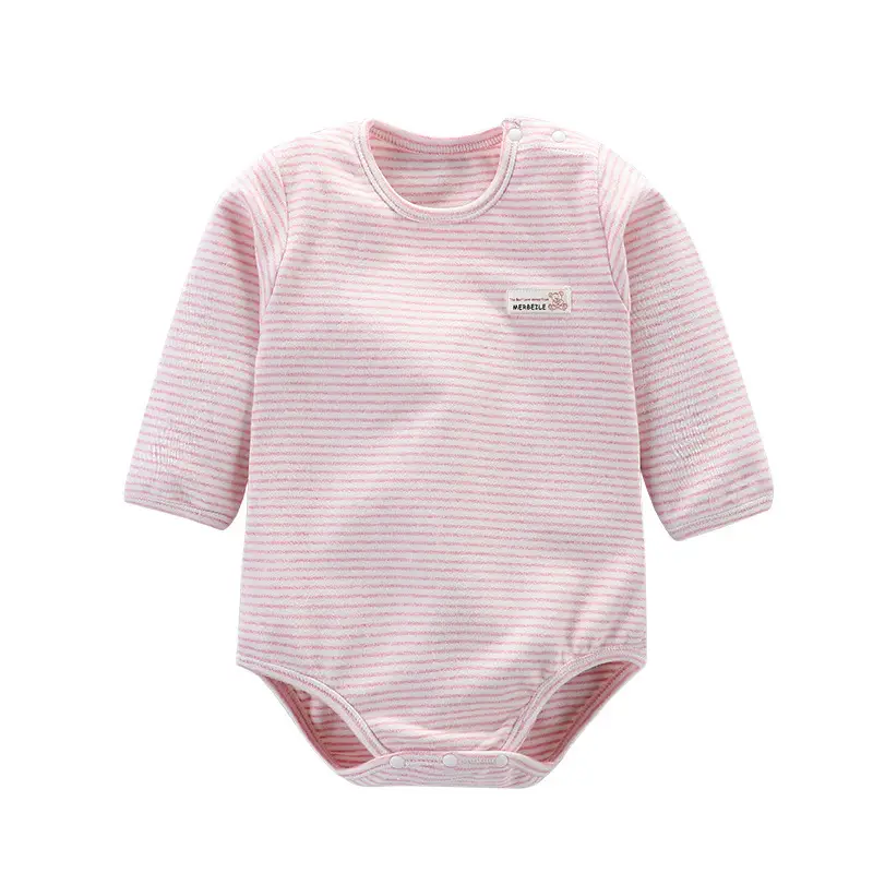 Long Sleeve Cotton Sleepwear for Baby Boys Girls Light Blue - Image 3