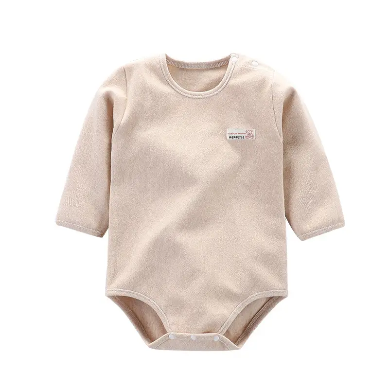 Long Sleeve Cotton Sleepwear for Baby Boys Girls Light Blue - Image 7