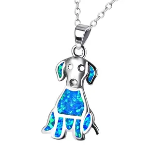 Heart Shaped Opal Pendant Necklace for Women — feature 17