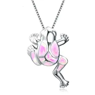 Heart Shaped Opal Pendant Necklace for Women — feature 7