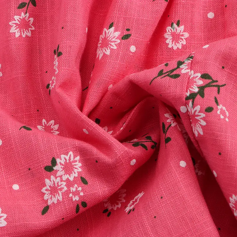 Pink Floral Long Sleeve Dress for Girls - Image 4