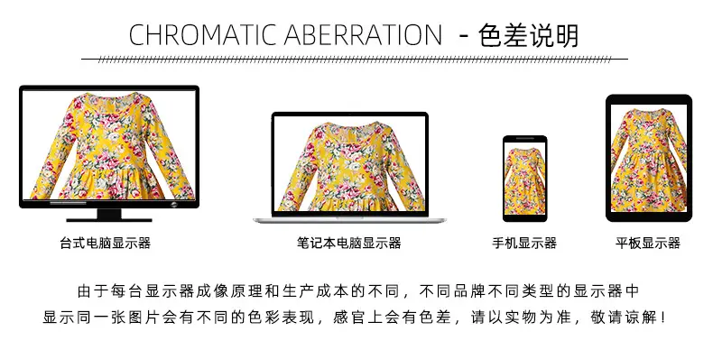 Pink Floral Long Sleeve Dress for Girls — feature 16