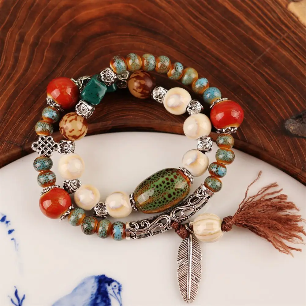 Jingdezhen Ceramic Beaded Bracelet for Women - Image 55