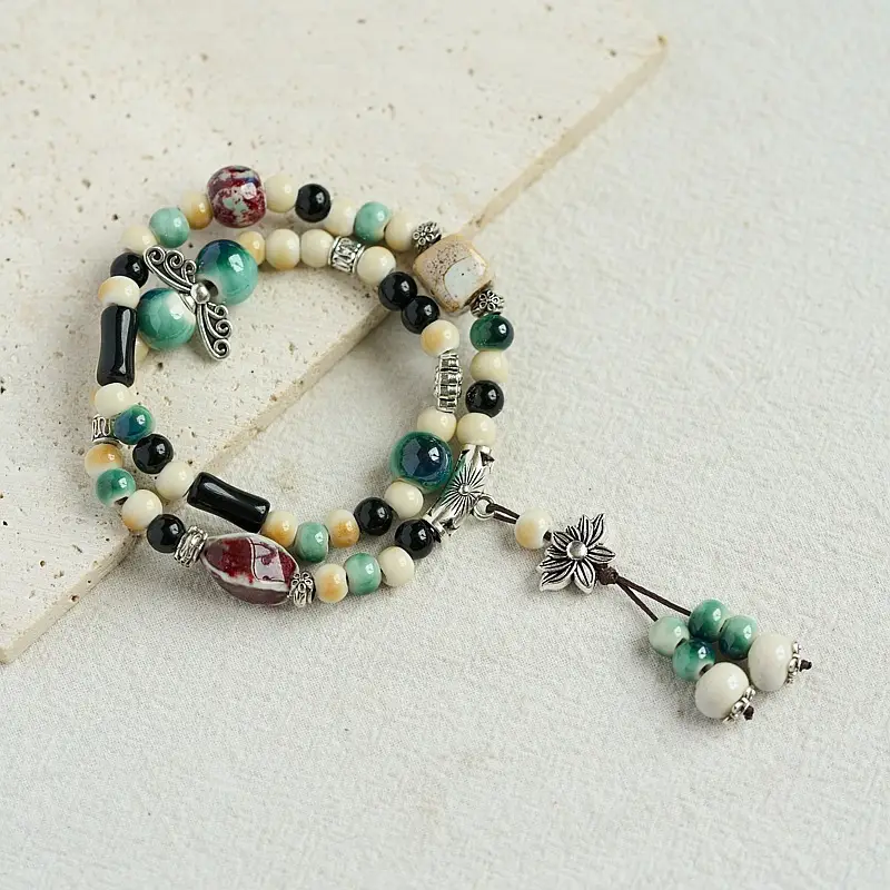 Jingdezhen Ceramic Beaded Bracelet for Women - Image 14