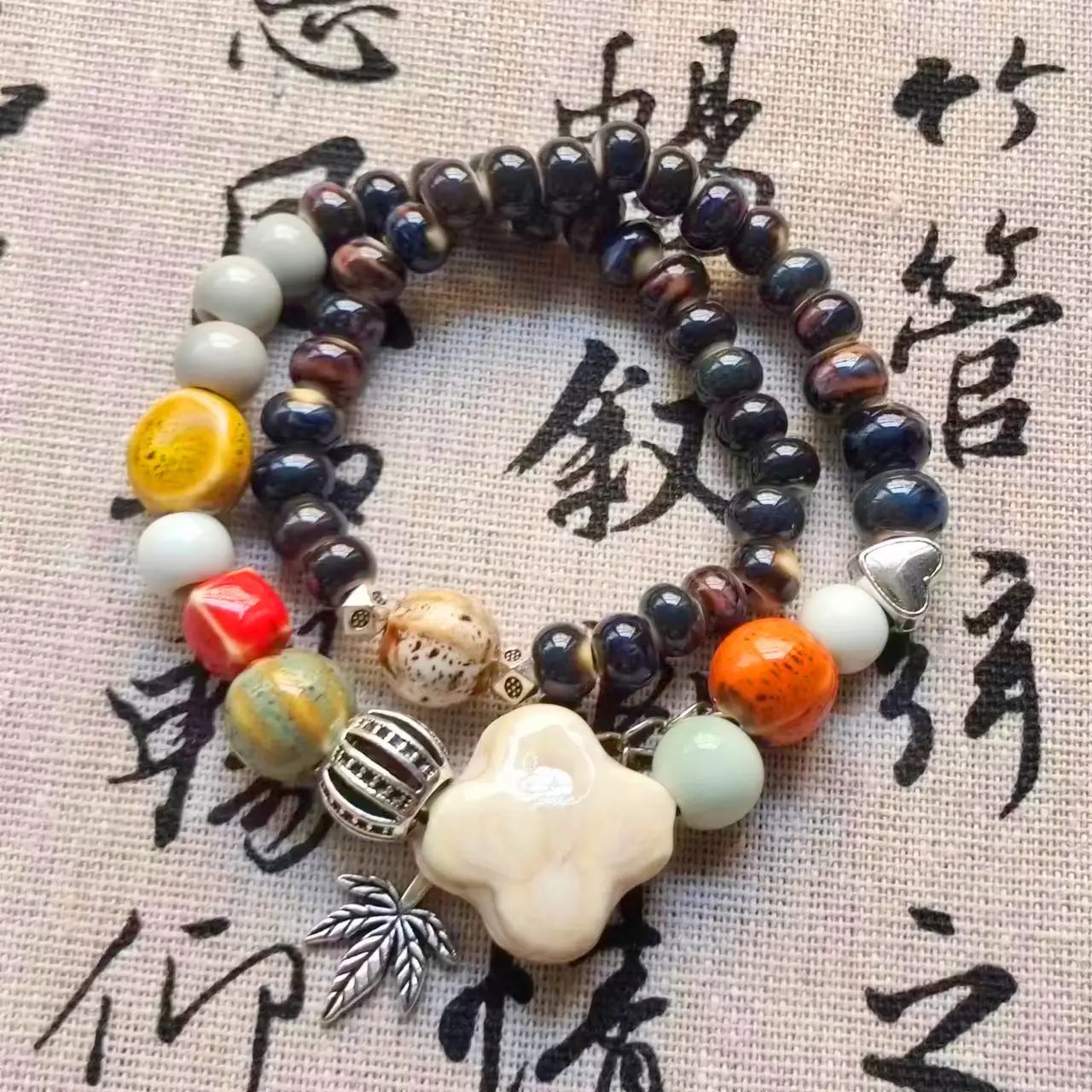 Jingdezhen Ceramic Beaded Bracelet for Women - Image 21