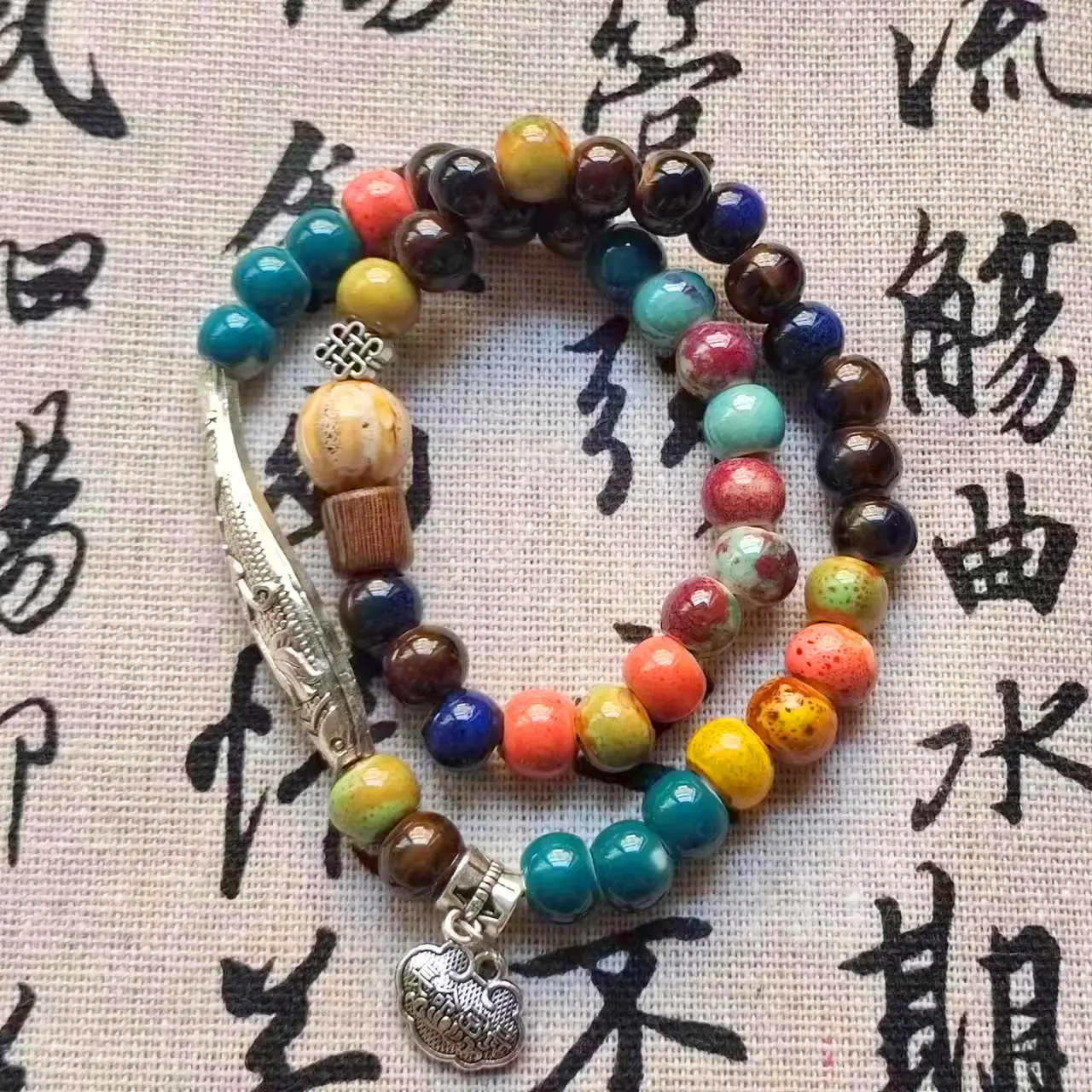 Jingdezhen Ceramic Beaded Bracelet for Women - Image 27